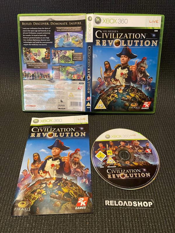Civilization Revolution Xbox 360 (käytetty) CiB