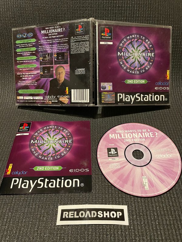 Who Wants to Be a Millionaire - 2nd Edition PS1 (käytetty) CiB