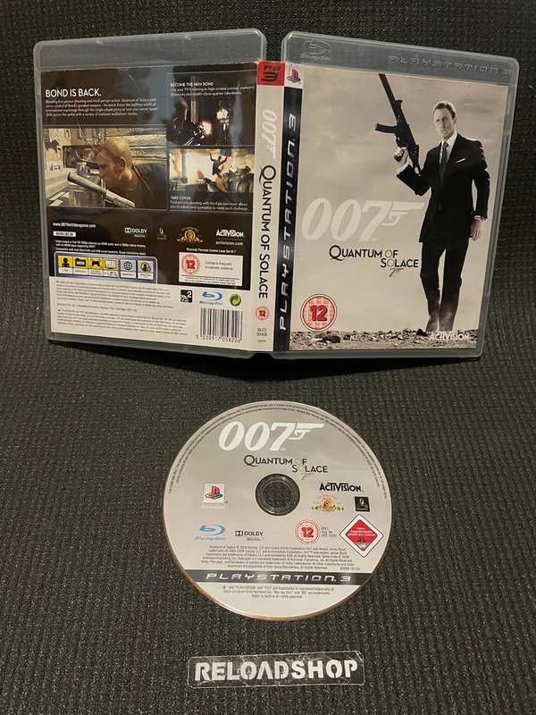 007 Quantum of Solace PS3 (käytetty)