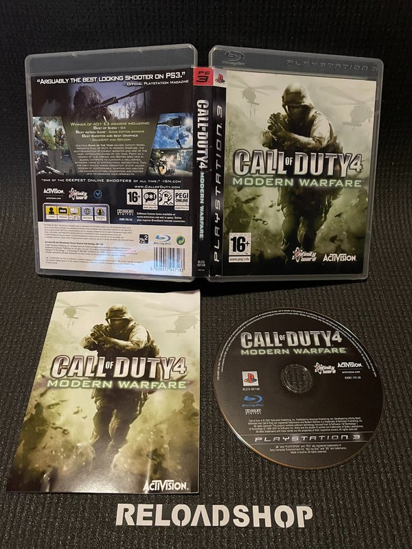 Call of Duty 4 Modern Warfare PS3 (käytetty) CiB