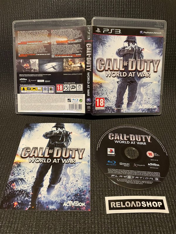 Call of Duty World at War - Nordic PS3 (käytetty) CiB