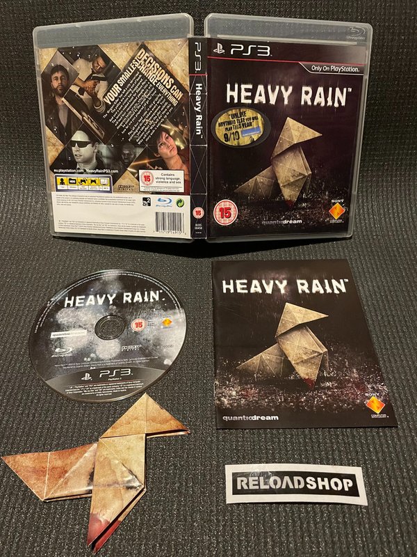 Heavy Rain PS3 (käytetty) CiB