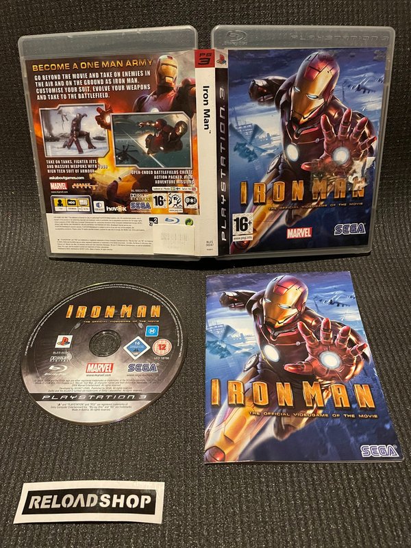 Iron Man PS3 (käytetty) CiB
