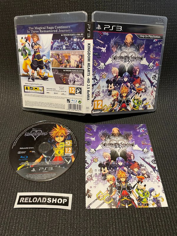 Kingdom Hearts HD 2.5 Remix PS3 (käytetty) - CiB