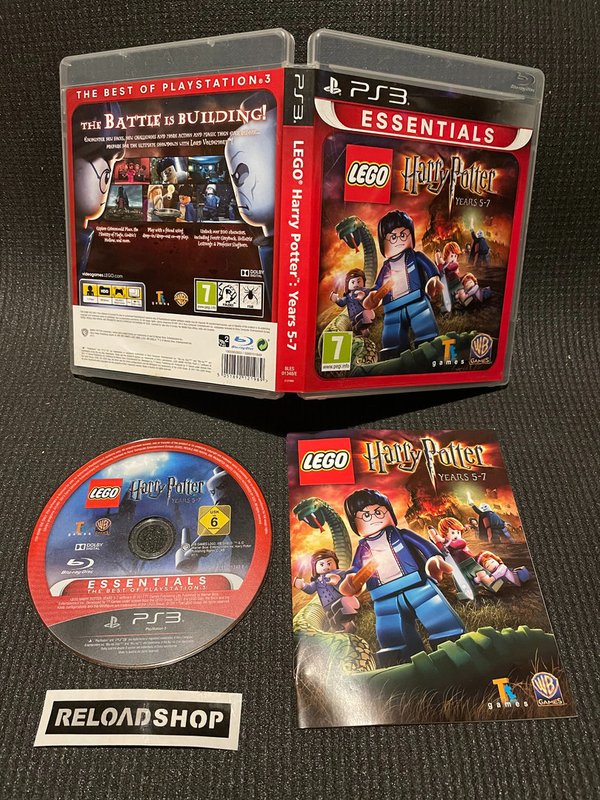 Lego Harry Potter Years 5-7 Essentials PS3 (käytetty) CiB
