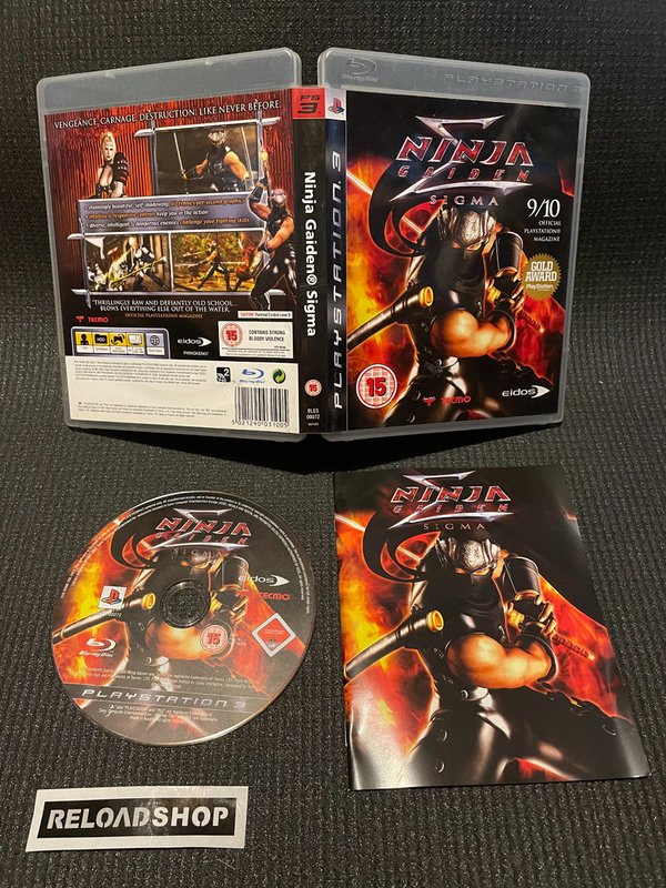 Ninja Gaiden Sigma PS3 (käytetty) CiB
