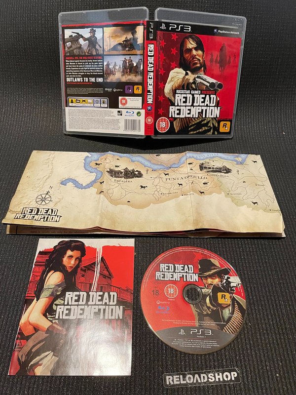Red Dead Redemption PS3 (käytetty) CiB