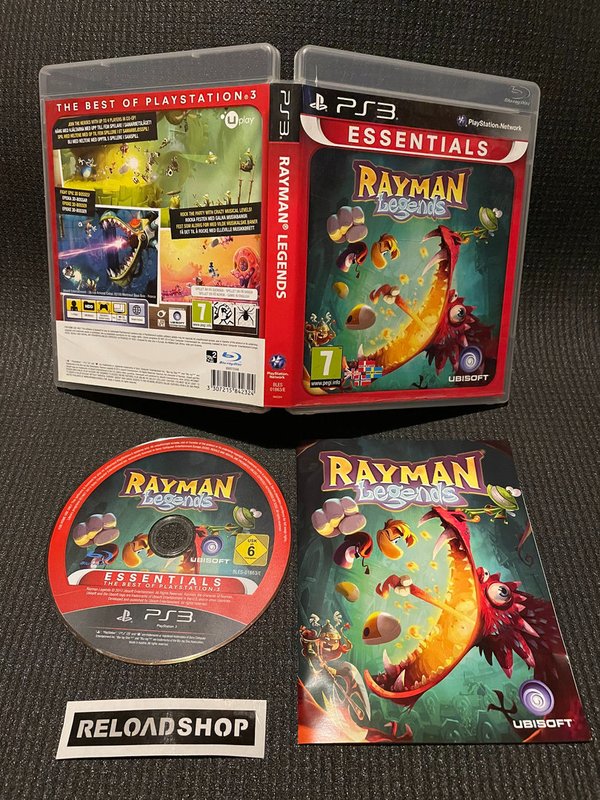 Rayman Legends Essentials PS3 (käytetty) CiB