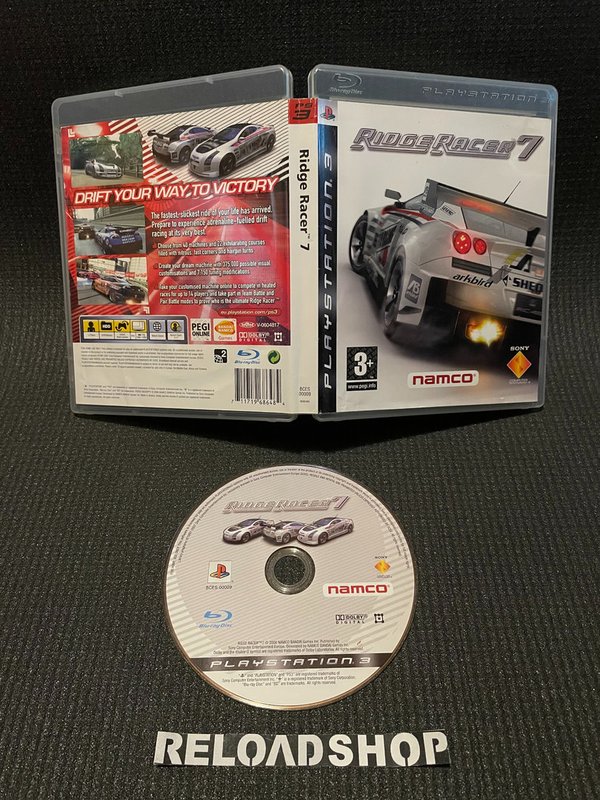 Ridge Racer 7 PS3 (käytetty)