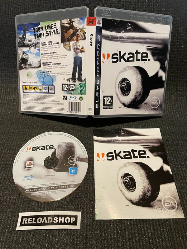 Skate PS3 (käytetty) CiB
