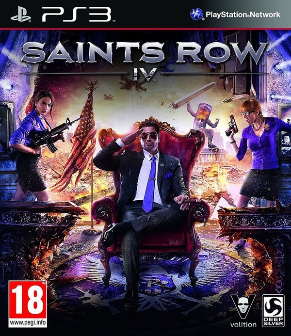 Saints Row IV PS3 (käytetty)
