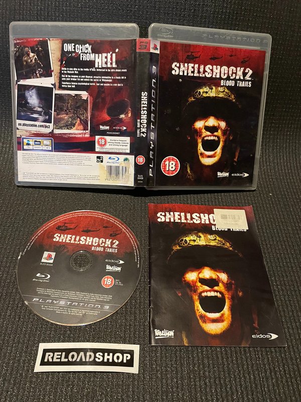 Shellshock 2 Blood Trails PS3 (käytetty) CiB