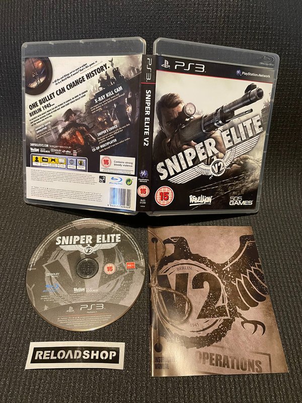 Sniper Elite V2 PS3 (käytetty) CiB
