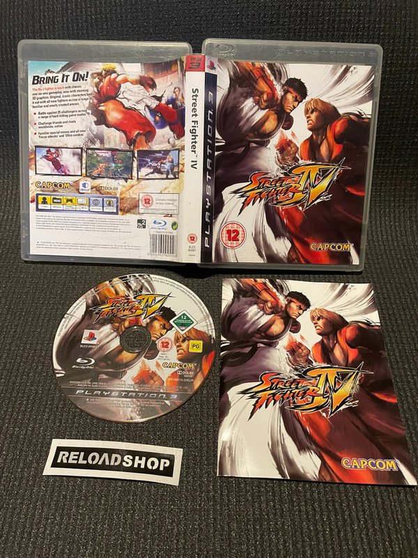 Street Fighter IV PS3 (käytetty) CiB