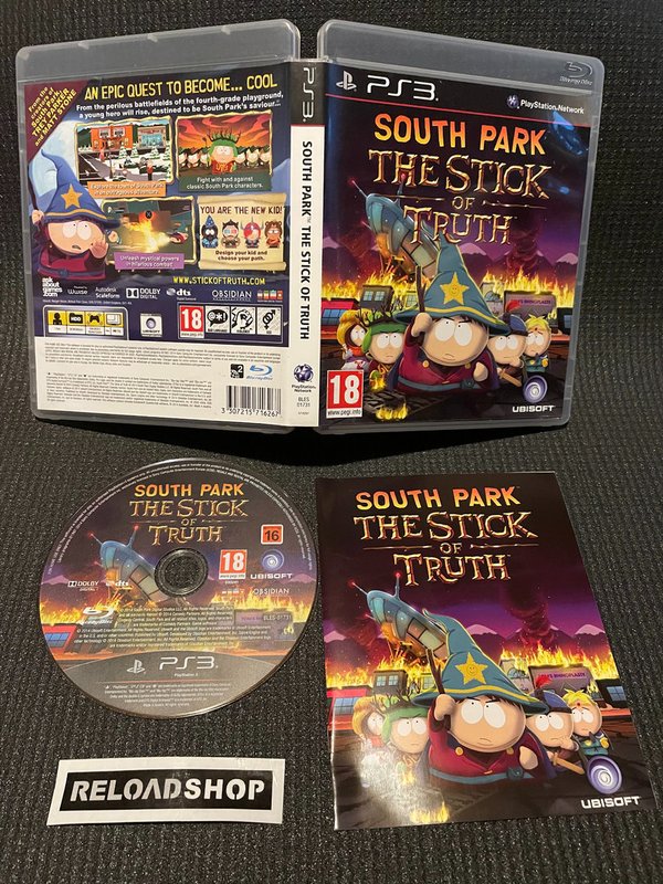 South Park The Stick of Truth PS3 (käytetty) CiB