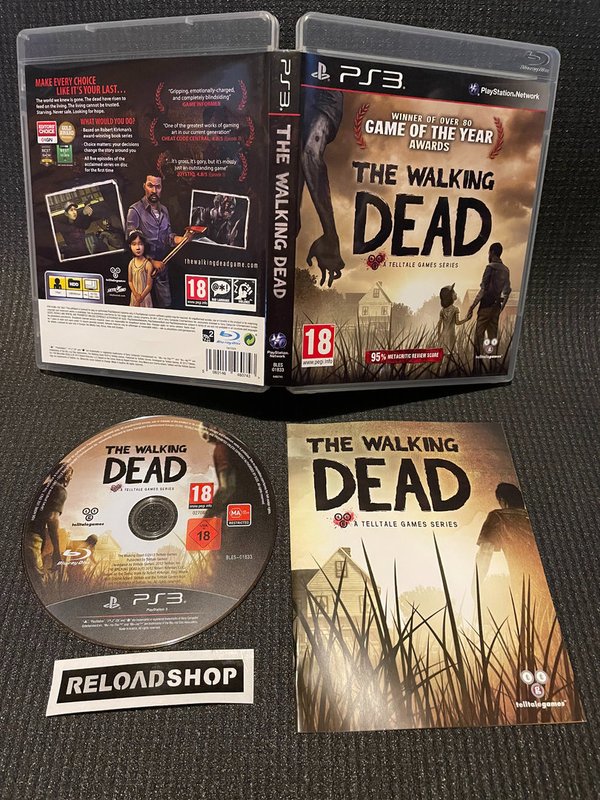 The Walking Dead PS3 (käytetty) CiB