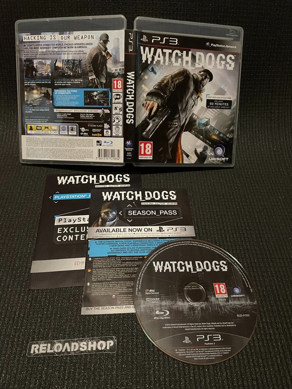 Watch Dogs PS3 (käytetty)