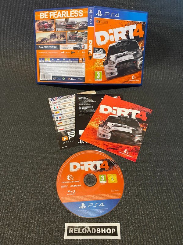 Dirt 4 Day One Edition PS4 (käytetty) CIB