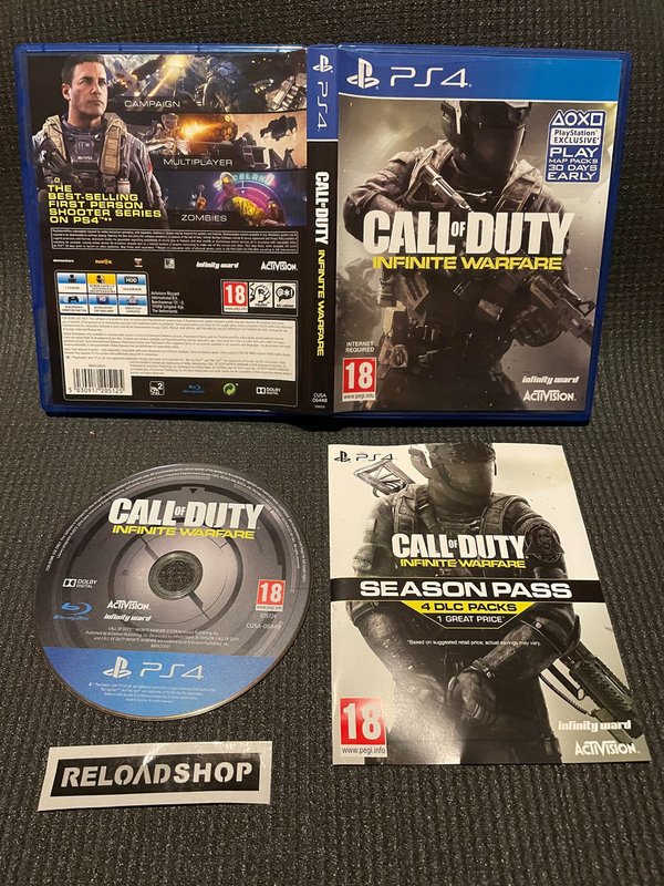 Call of Duty Infinite Warfare PS4 (käytetty) CiB