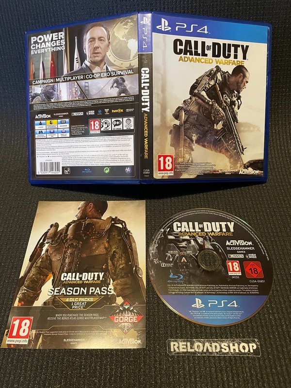Call of Duty Advanced Warfare PS4 (käytetty) CiB