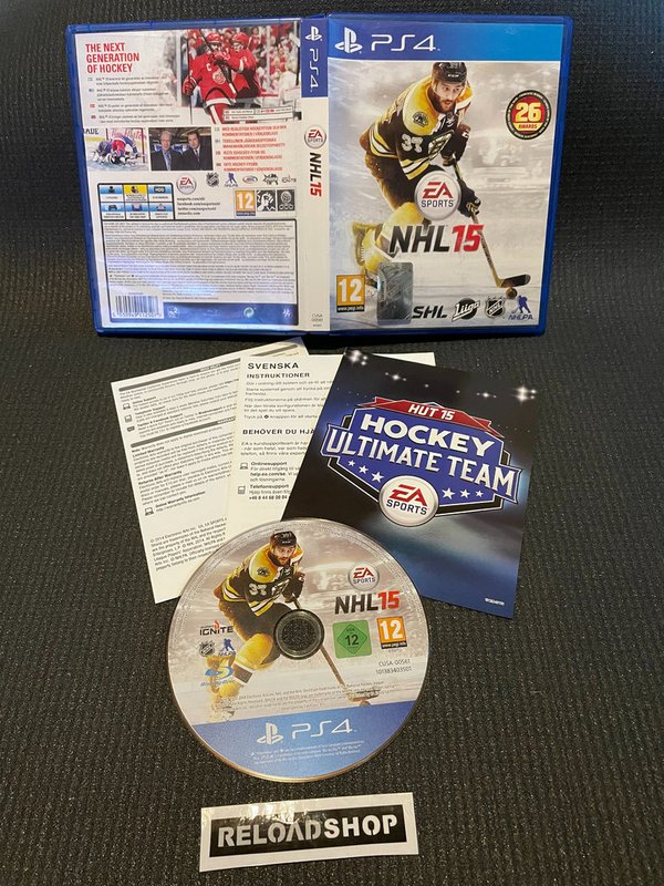 NHL 15 - Nordic PS4 (käytetty) CIB