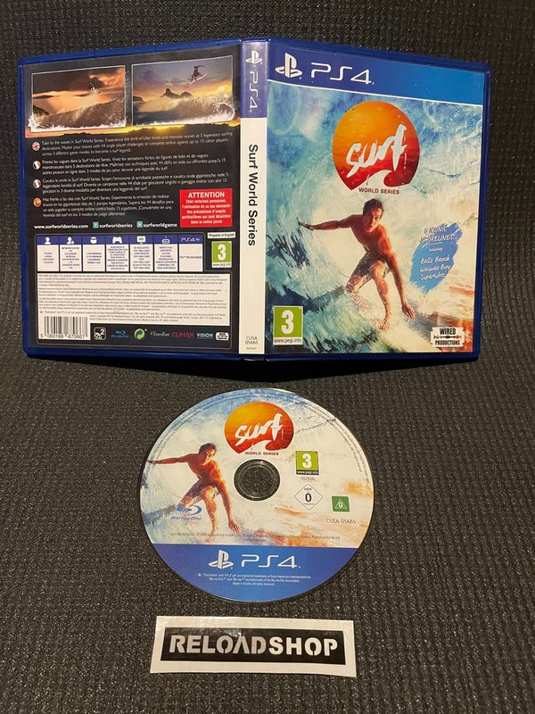 Surf World Series PS4 (käytetty)