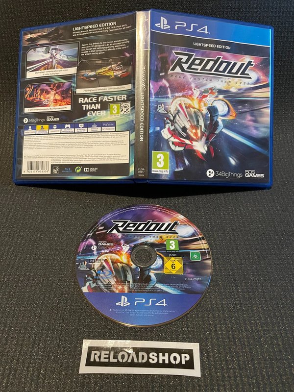 Redout Lightspeed Edition PS4 (käytetty)
