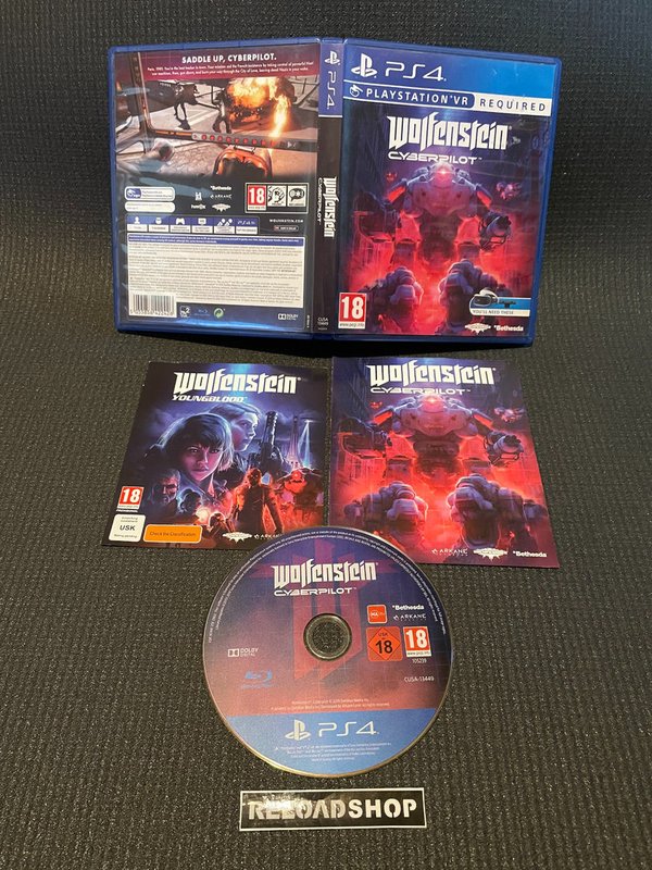 Wolfenstein Cyberpilot - PSVR PS4 (käytetty)