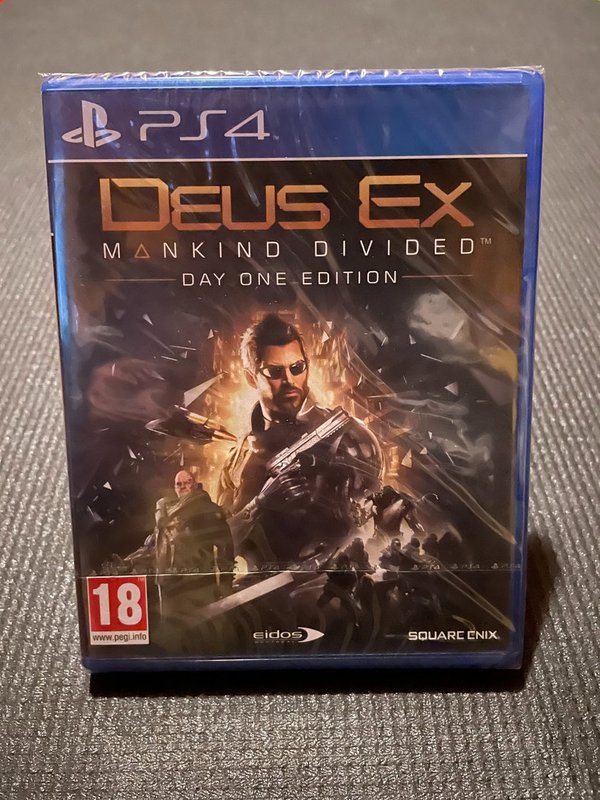 Deus Ex Mankind Divided PS4 - UUSI