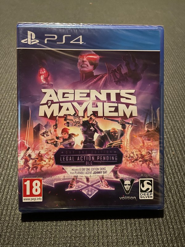 Agents of Mayhem PS4 - UUSI