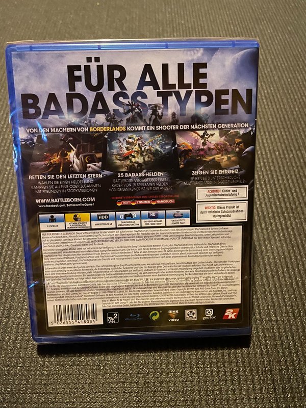 Battleborn PS4 - UUSI