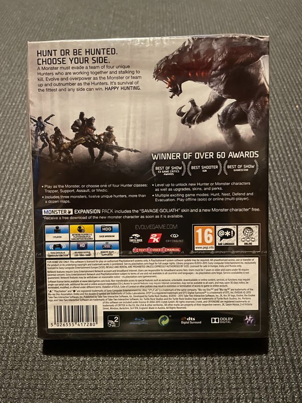 Evolve Expansion Pack PS4 - UUSI