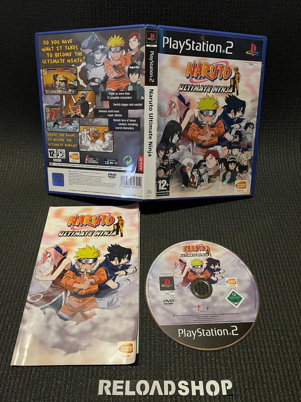 Naruto Ultimate Ninja - Nordic PS2 (käytetty) CiB