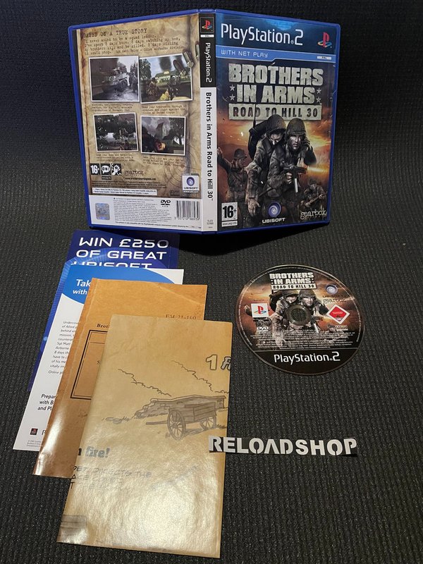 Brothers in Arms Road To Hill 30 PS2 (käytetty) CiB