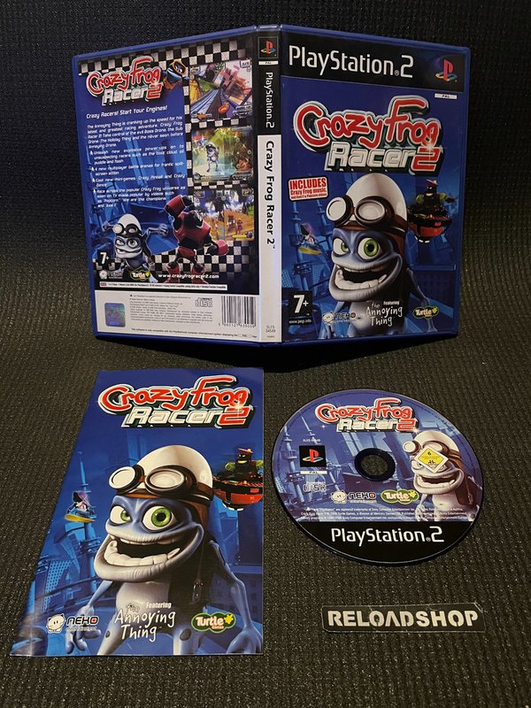 Crazy Frog Racer 2 PS2 (käytetty) CiB