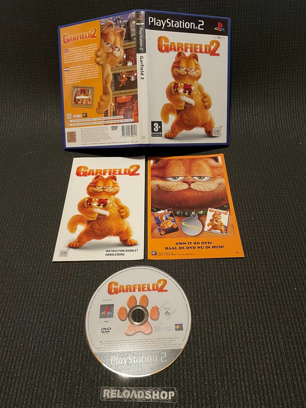 Garfield 2 PS2 (käytetty) CiB