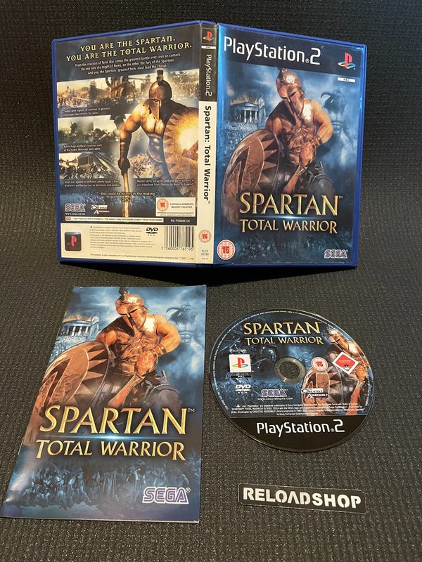 Spartan Total Warrior PS2 (käytetty) CiB