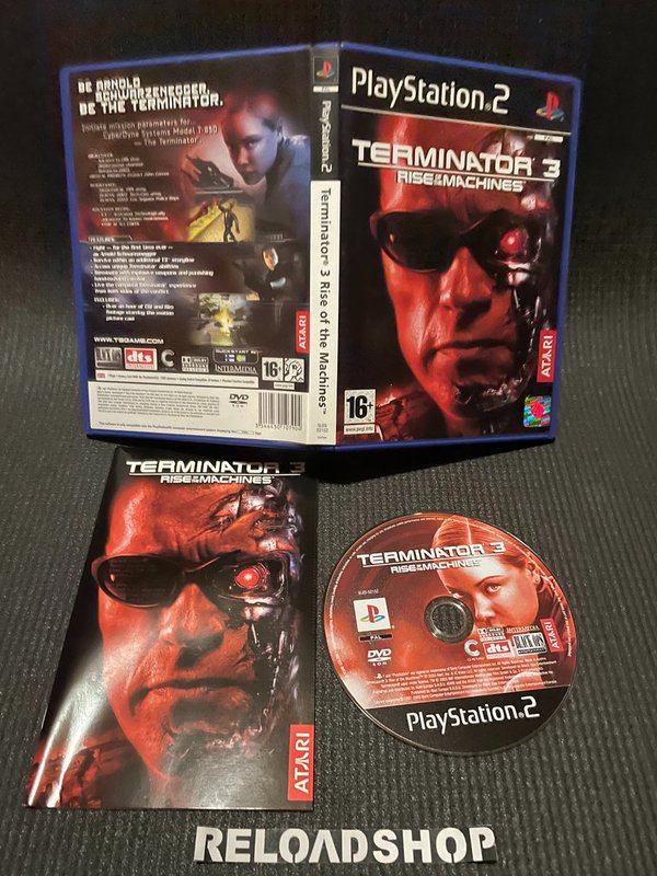 Terminator 3 Rise of the Machines - Nordic PS2 (käytetty) CiB