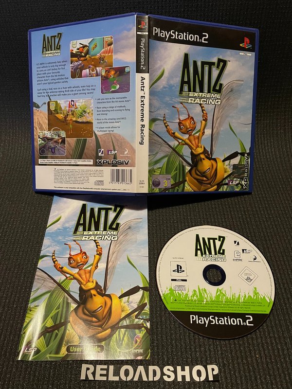 Antz Extreme Racing PS2 (käytetty) CiB