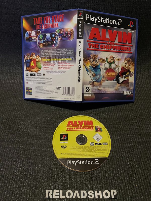 Alvin and the Chipmunks PS2 (käytetty)