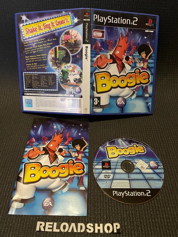 Boogie PS2 (käytetty) CiB