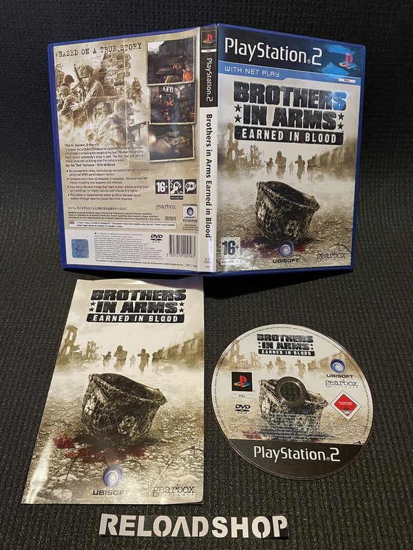 Brothers In Arms Earned In Blood PS2 (käytetty) CiB