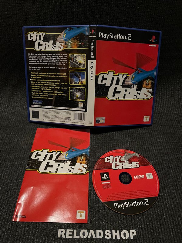 City Crisis PS2 (käytetty) CiB