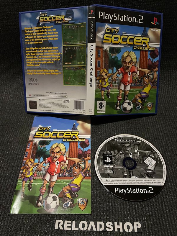 City Soccer Challenge PS2 (käytetty) CiB