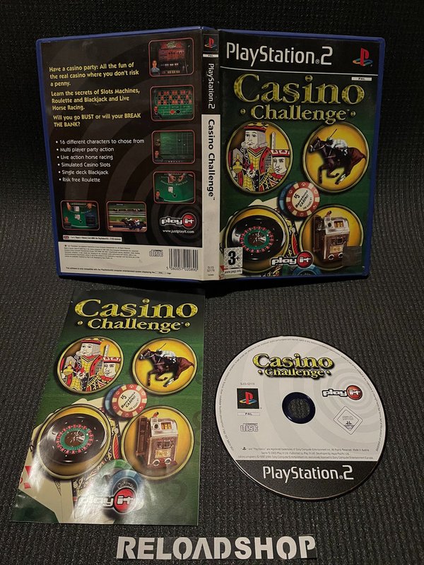 Casino Challenge PS2 (käytetty) CiB