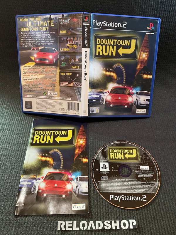 Downtown Run PS2 (käytetty) CiB
