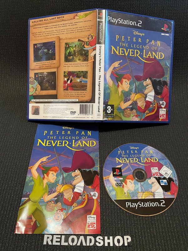 Disney's Peter Pan - The Legend Of Never Land PS2 (käytetty) CiB
