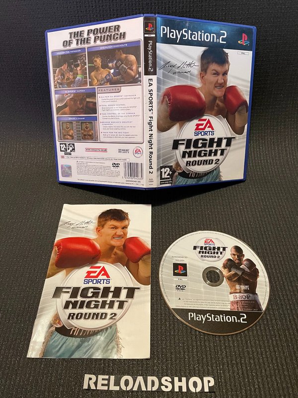 EA SPORTS Fight Night Round 2 PS2 (käytetty) CiB