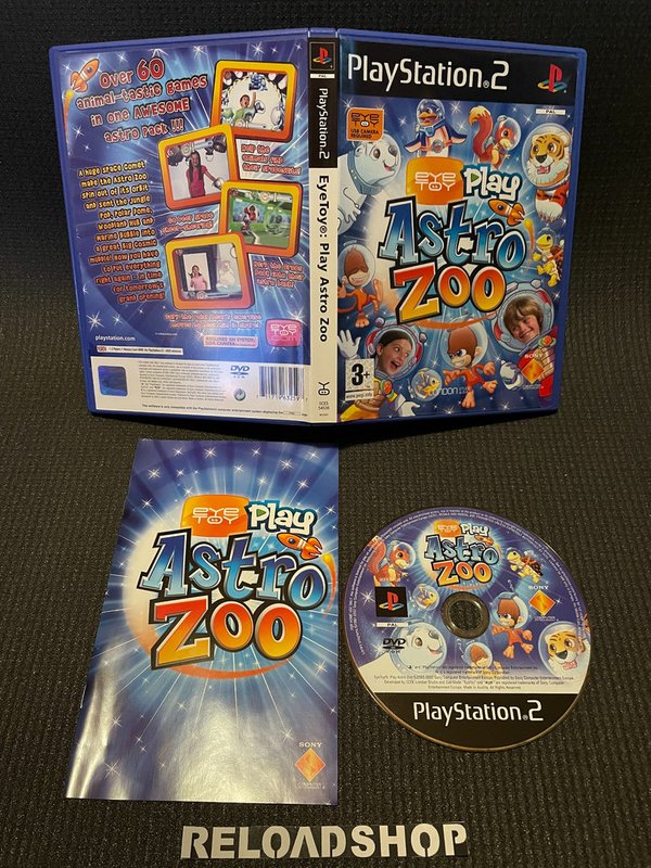 EyeToy Play Astro Zoo PS2 (käytetty) CiB