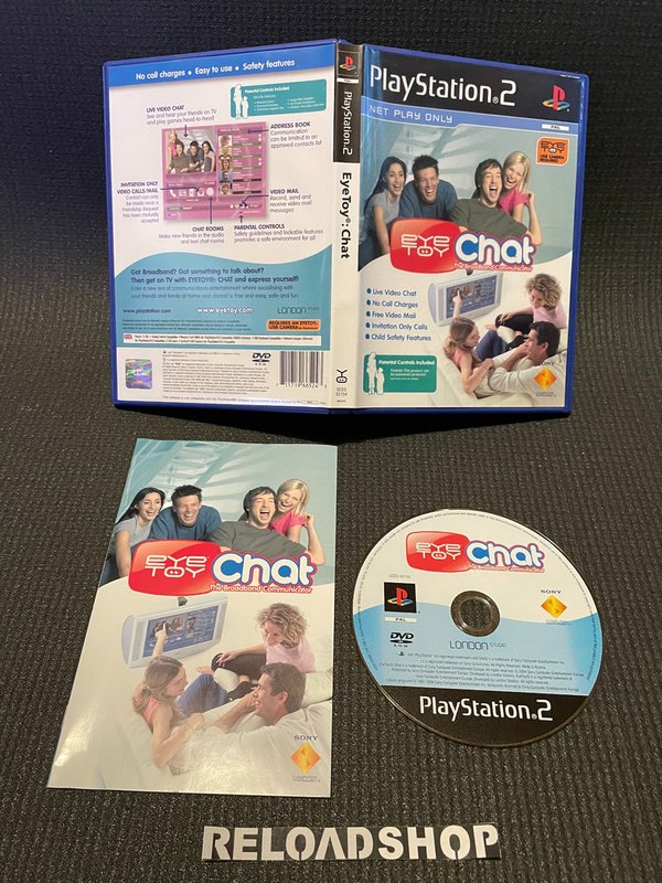 EyeToy Chat PS2 (käytetty) CiB